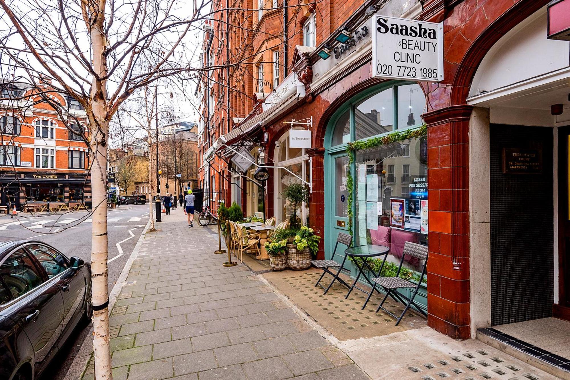 Stunning Apartment In Fashionable Marylebone London Exterior photo